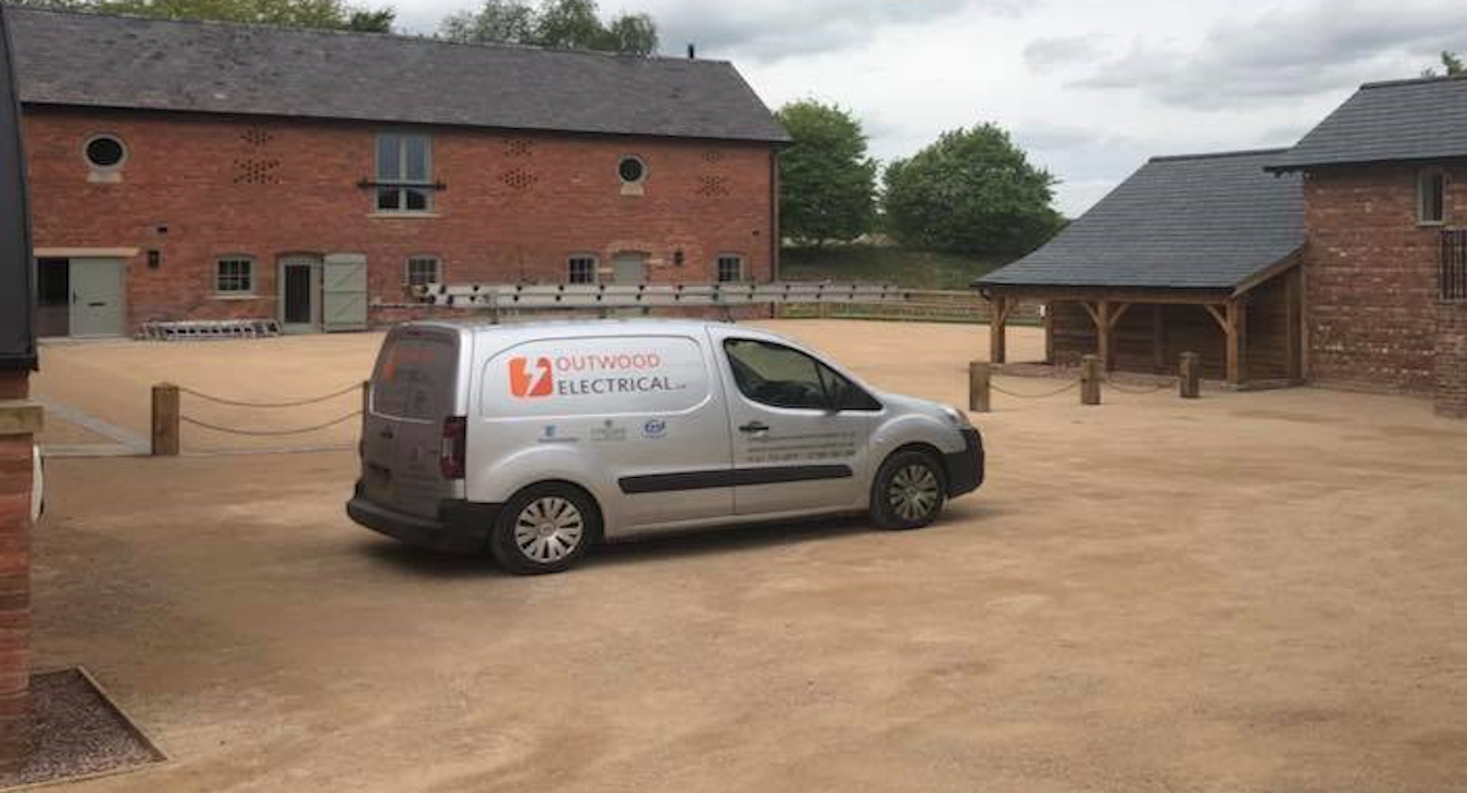 Outwood Electrical Van - Electricians in Bury